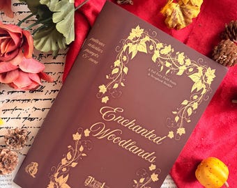 Enchanted Woodland Zine | Fall Fairy Scrapbook Booklet | Autumn Mushroom & Woodland Creature Activity Book