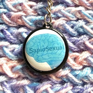 Sapiosexual Keychain