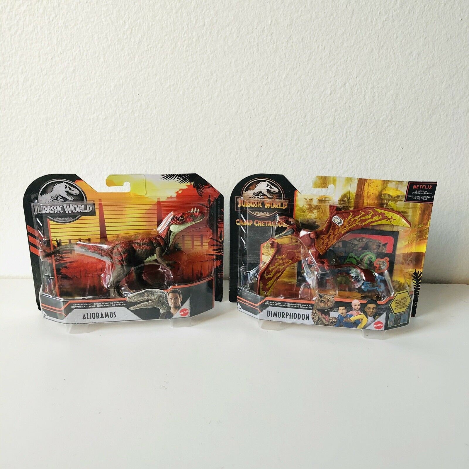 NEW Mattel Jurassic World Camp Cretaceous Dimorphodon and