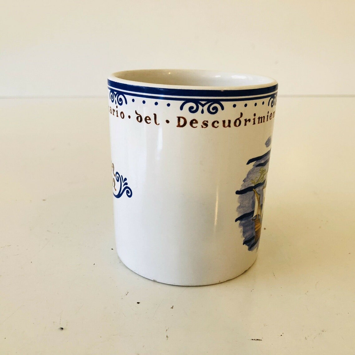 Tiffany & Co Coffee Mug Cup Discovery America 14921992 Etsy