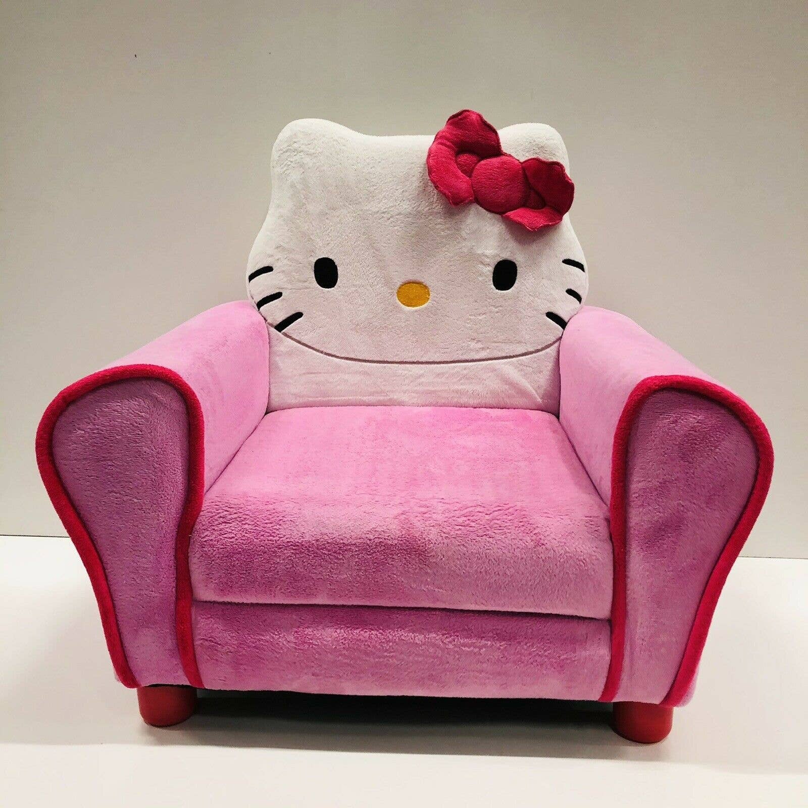 Hello Kitty Upholstered Childrens Chair Delta Products 2015 Etsy