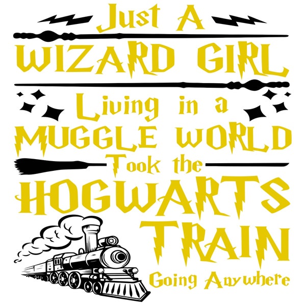 Just a Hogwarts Girl Boy Living in a Muggle World Car / Wall Decal Sticker | Australia Just a Hogwarts Girl Boy Living in a Muggle World Car / Wall Decal Sticker | Australia