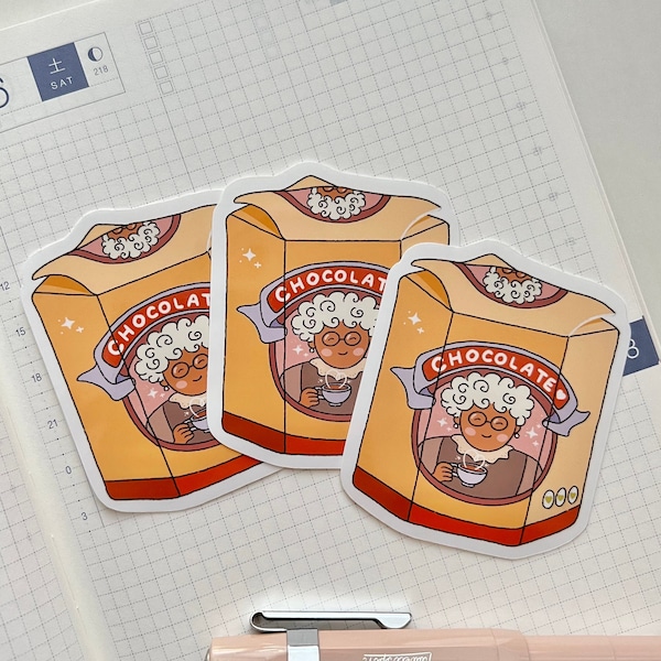 Hot Chocolate Sticker - Mexicaans eten kunst, Mexicaanse warme chocolademelk, pan dulce pin