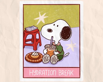 Hydration Break Sticker