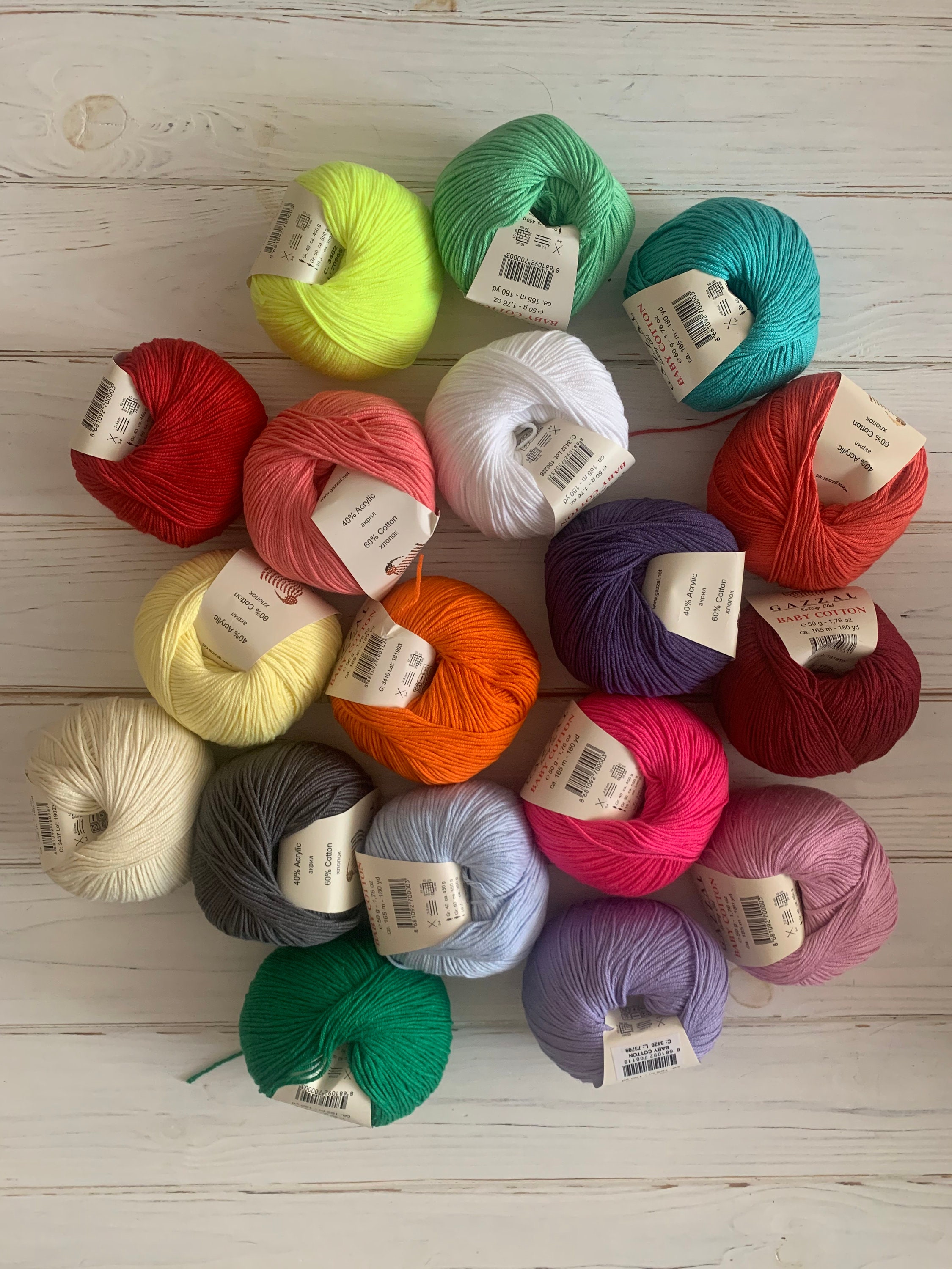 Gazzal Baby Cotton - Etsy Canada