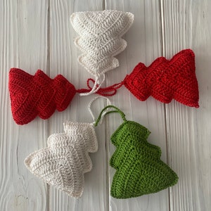 Crochet Christmas tree toy