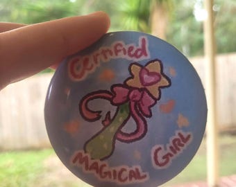 Magical Girl - 55mm Pin