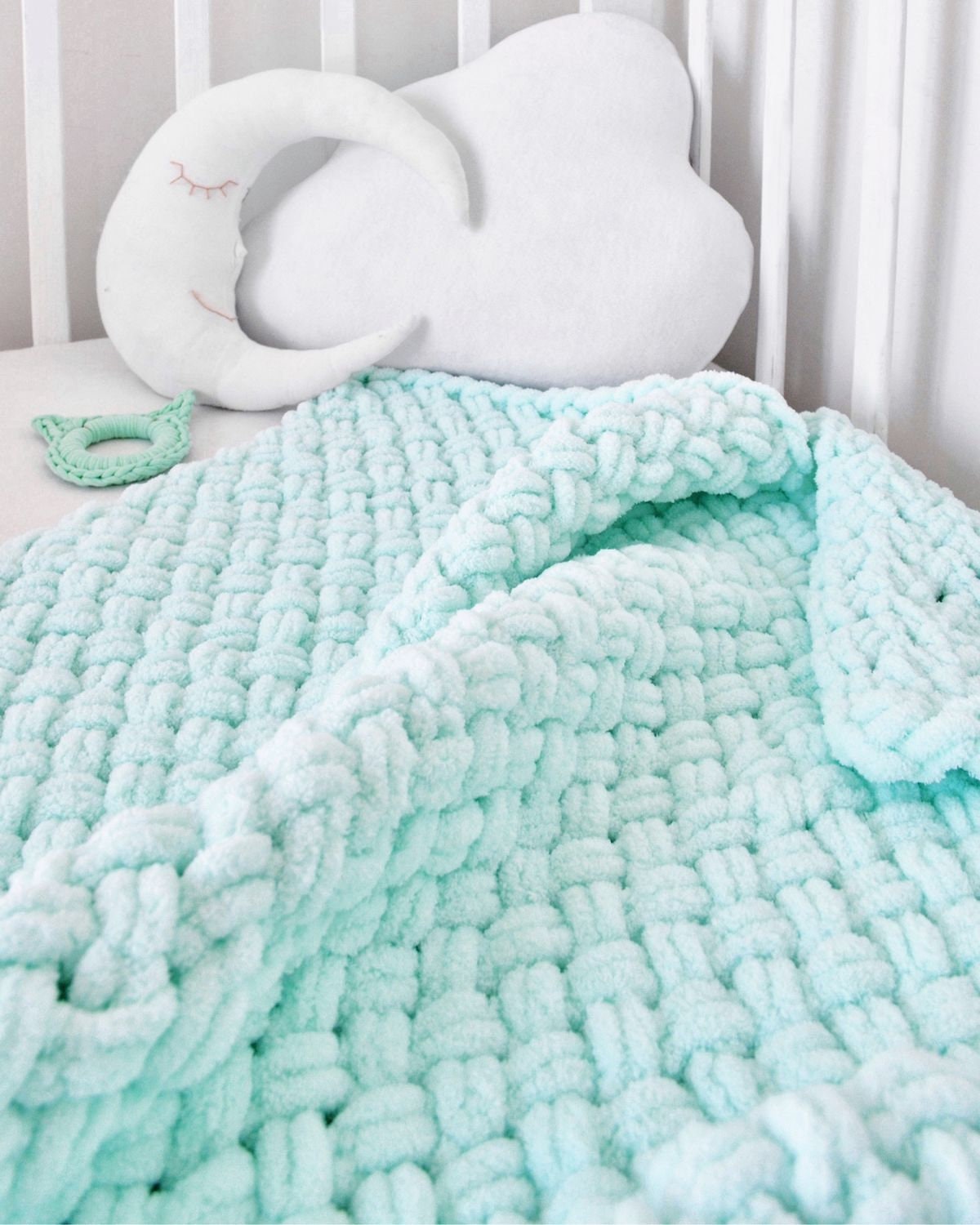 Plush puffy blanket for kids and adult 100 handmade very soft Etsy