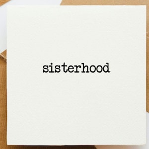 Sisterhood card, sister card, greetings card, card for her, funny card, card for sister, card for friend, girls, family,