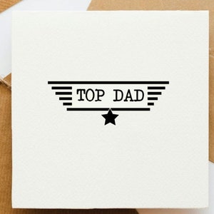 Top Dad Karte, Karte für Papa, Vatertag, Papa Karte, bester Papa, cooler Papa, Filmzitat Karte, Karte für Ihn, Papa Geburtstag, bester Papa