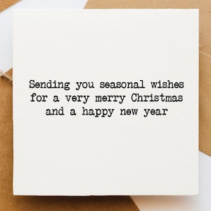 Biglietto di Natale, biglietto di auguri, biglietto di Natale semplice, biglietto di auguri di Natale, buon Natale, biglietto di buon anno,