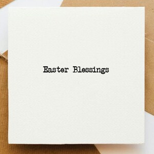 Easter blessings card, Happy Easter, Easter greetings, card for him, card for her, Easter wishes, religious Easter card,