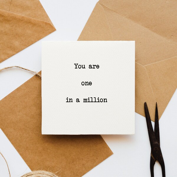 One in a Million - Etsy