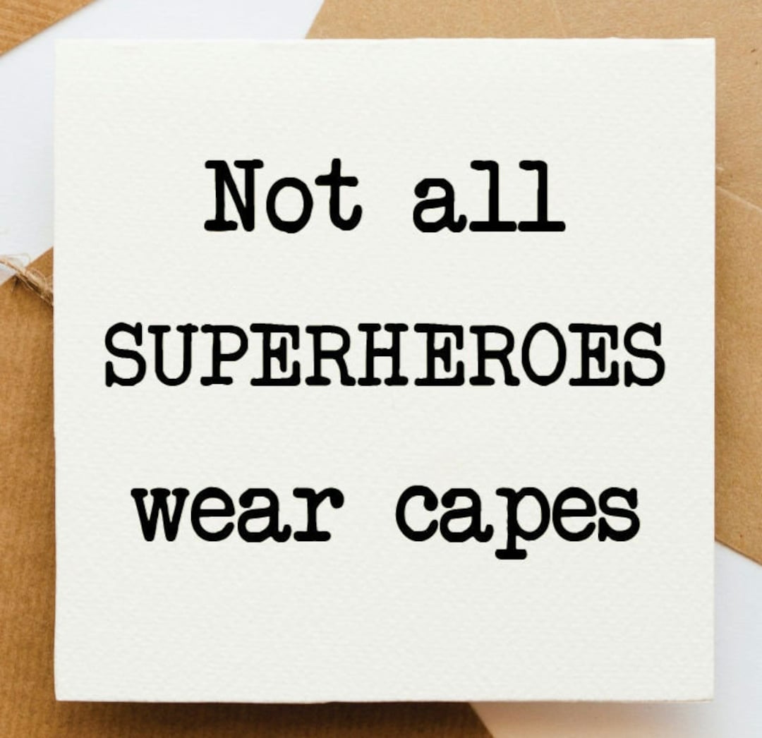 Police Officer Make-up Bag – 'Not All Superheroes Wear Capes' Geschenk Für Polizistinnen