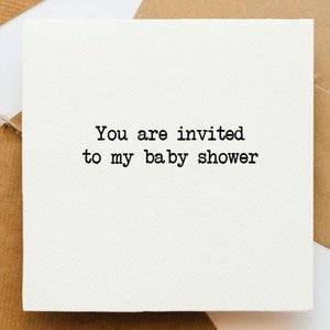 Carte d'invitation à une baby shower, future maman, future maman, future maman, invitation à une baby shower, vous êtes invitée, enceinte, en train d'avoir un bébé,