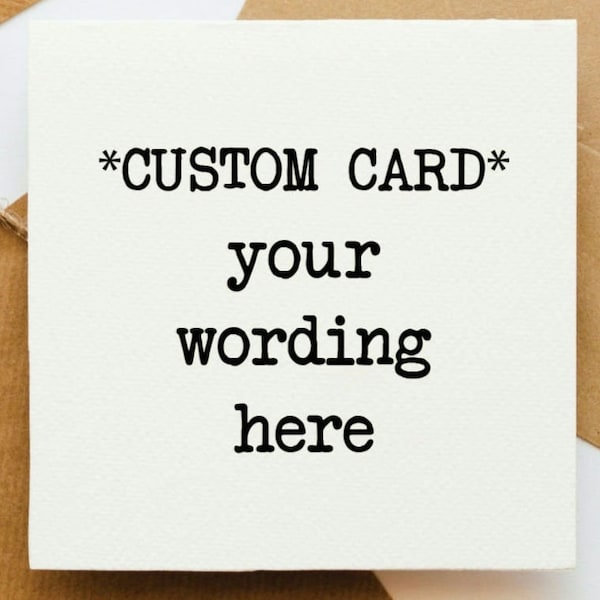 U Haven’t Write a Card - Etsy New Zealand