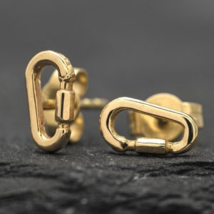 Klettern Ohrstecker, Geschenk für Kletterer, Kletterschmuck