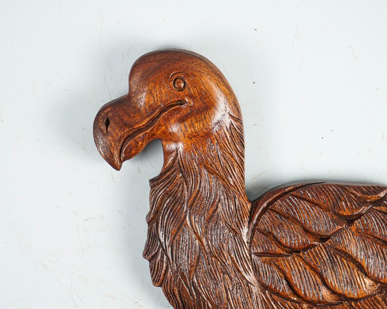 Dodo Bird Wall Art, Hanging Statue, Animal Sculpture, Office Decor, Unique Ornament, Room Decoration, Gift for Son, Christmas image 5