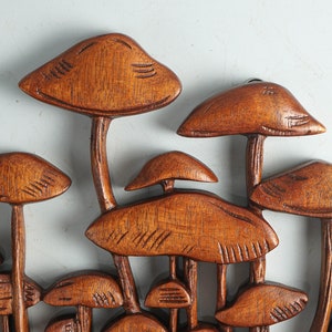Alba Clamshell Mushroom Decor, Cute Mushroom Wall Decor, Mushroom Wall
