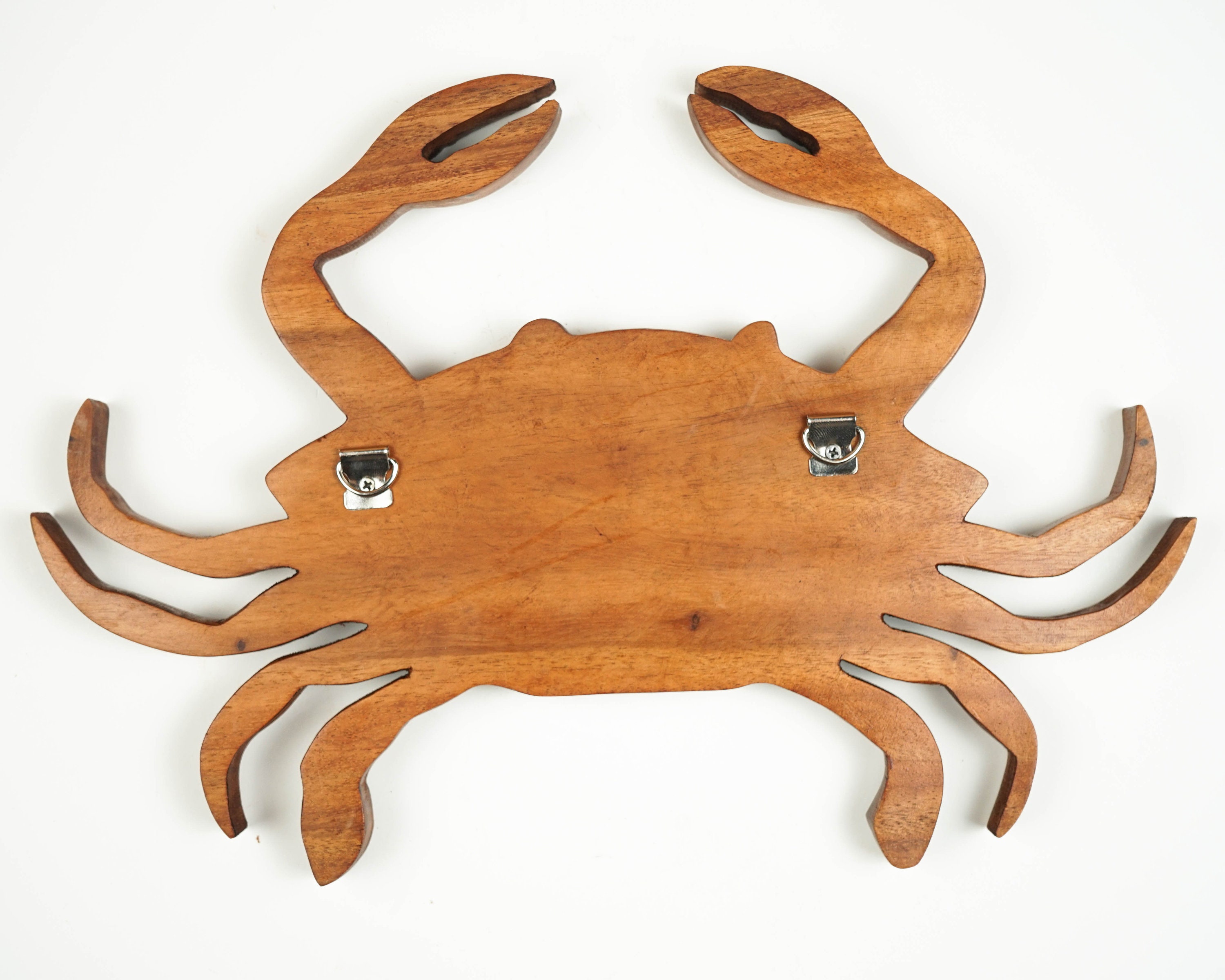 Artibetter 2 Pz Decorazione Da Appendere Alla Parete Di Granchio Arte Della Parete Del Granchio Di Mare Tema Dell'oceano Scultura D'arte All'aperto Animale Impiccato Ferro Da Stiro 3d Metallo