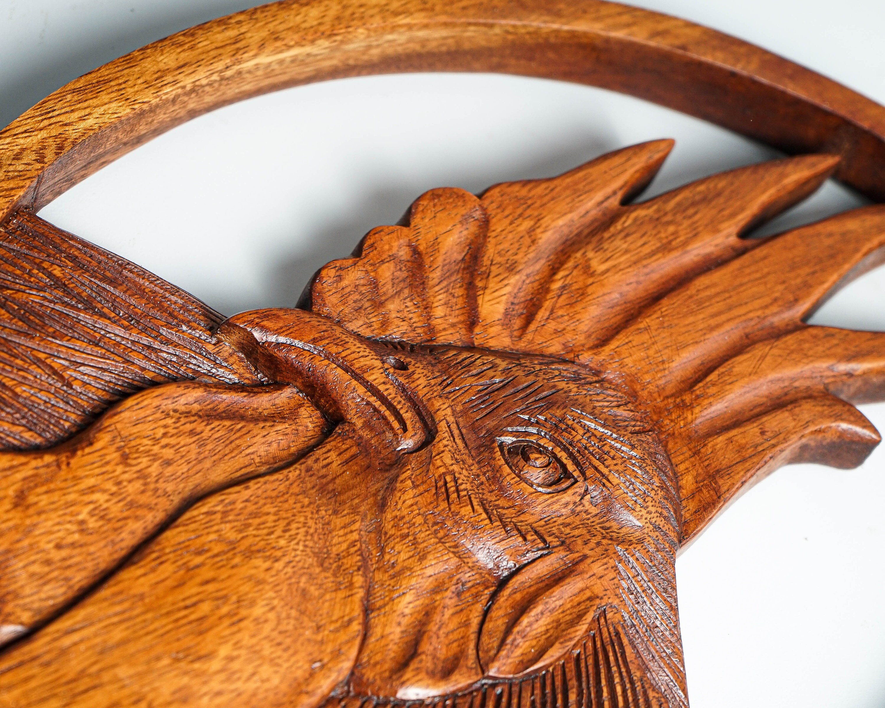 Wooden Rooster Wall Decor Rooster Wall Art Animal Sculpture Etsy