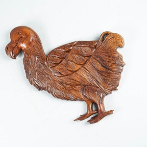 Dodo Bird Wall Art, Hanging Statue, Animal Sculpture, Office Decor, Unique Ornament, Room Decoration, Gift for Son, Christmas image 4