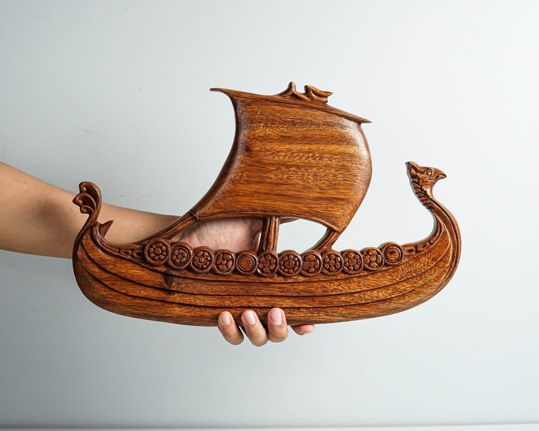 Viking Ship Wall Decor, Wall Art, Unique Statue, Wall Hangings