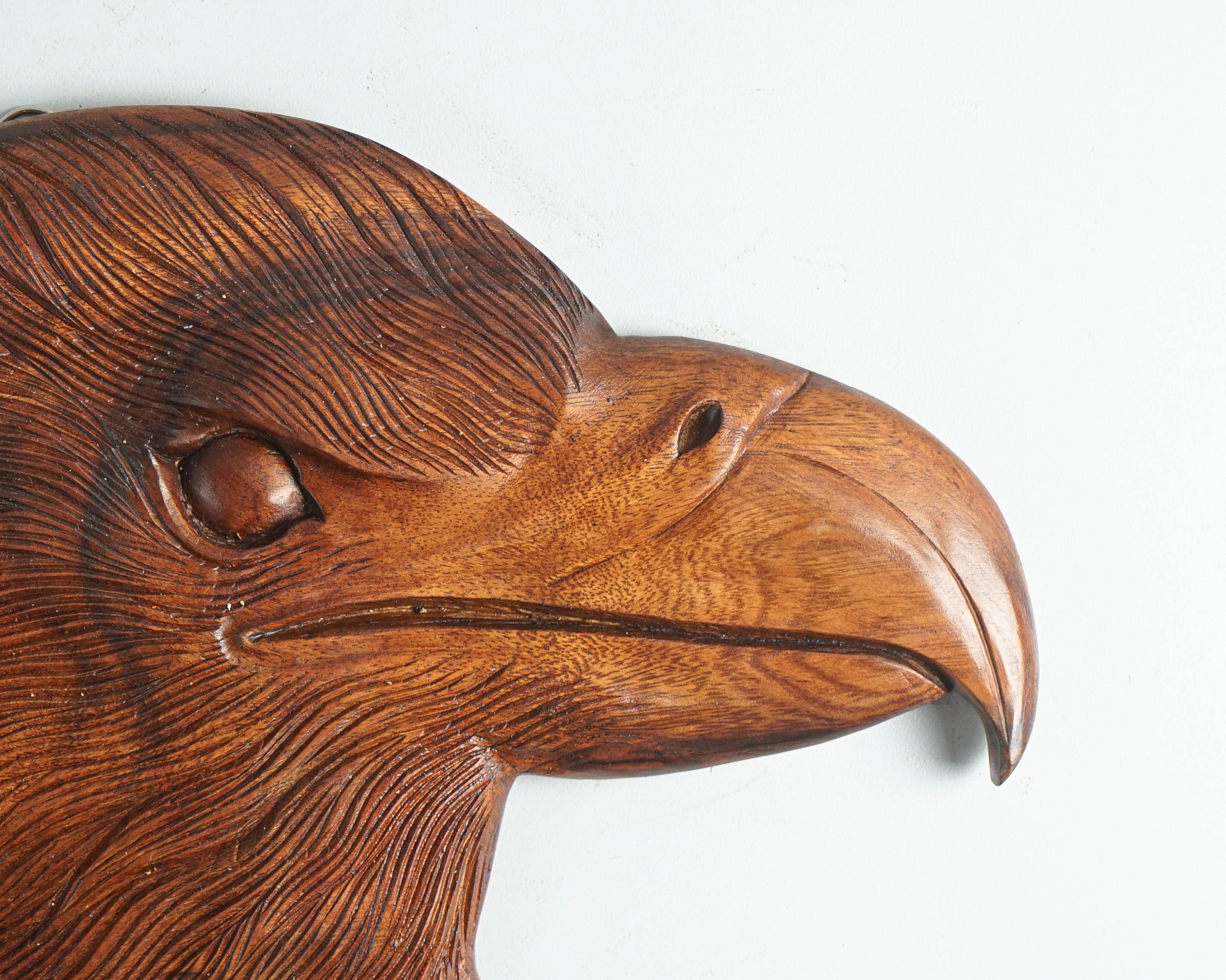 Eagle Head Wall Decor Eagle Wood Wall Art Wooden Eagle Wall Etsy
