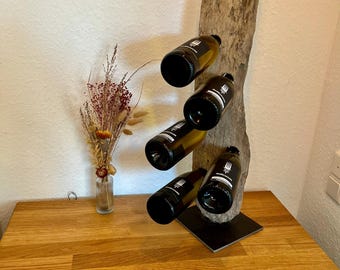 Wine stand wine bottle holder driftwood wine stand driftwood wine rack wine display wooden wine stand wine storage wine rack unique