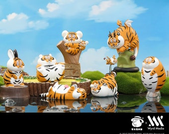 Fat Tiger (Panghu) Can Be Everything Series 2 , Random Blind Box, 6 Designs, Bu2ma x 52Toys