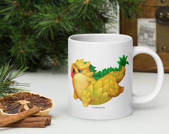 Pineapple Dragon - Mug, JayRockArtist (Printful)