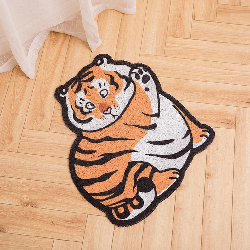 PREORDER Fat Tiger Floor Mat Kabedon Bu2ma Etsy