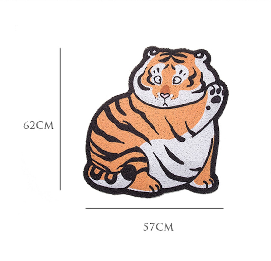 PREORDER Fat Tiger Floor Mat Kabedon Bu2ma Etsy