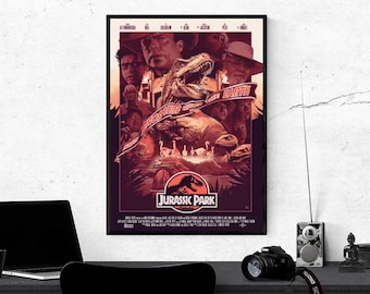 ジュラシック・パーク - 1993 | HQ 300dpi | 28x40 24x36 16x24 12x18