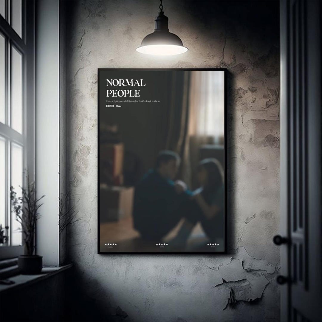 Normal Person Posters Normal People Poster Poster - Etsy