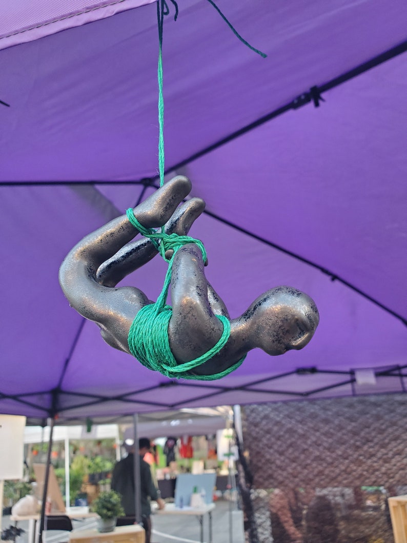 Male shibari figurine shibari sculpture human forms | Etsy