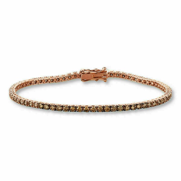 Chocolate Diamond Tennis Bracelet