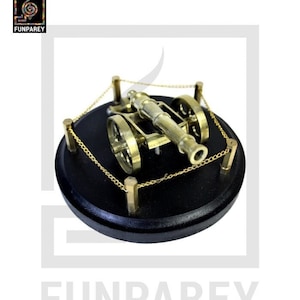 Unique Brass Cannon Model 5″