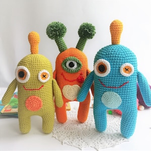 Stuffed monster toy halloween or birthday son and daughter gift