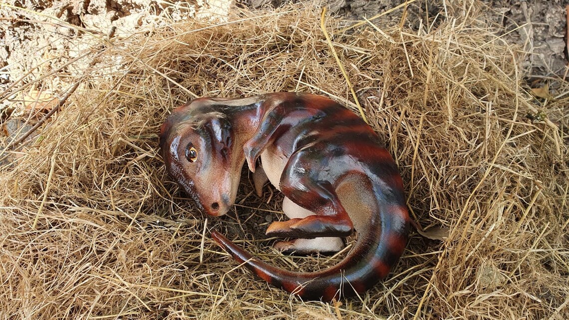 tiny velociraptor