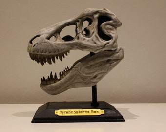 Giant Tyrannosaurus Rex sculpture decorative fossil