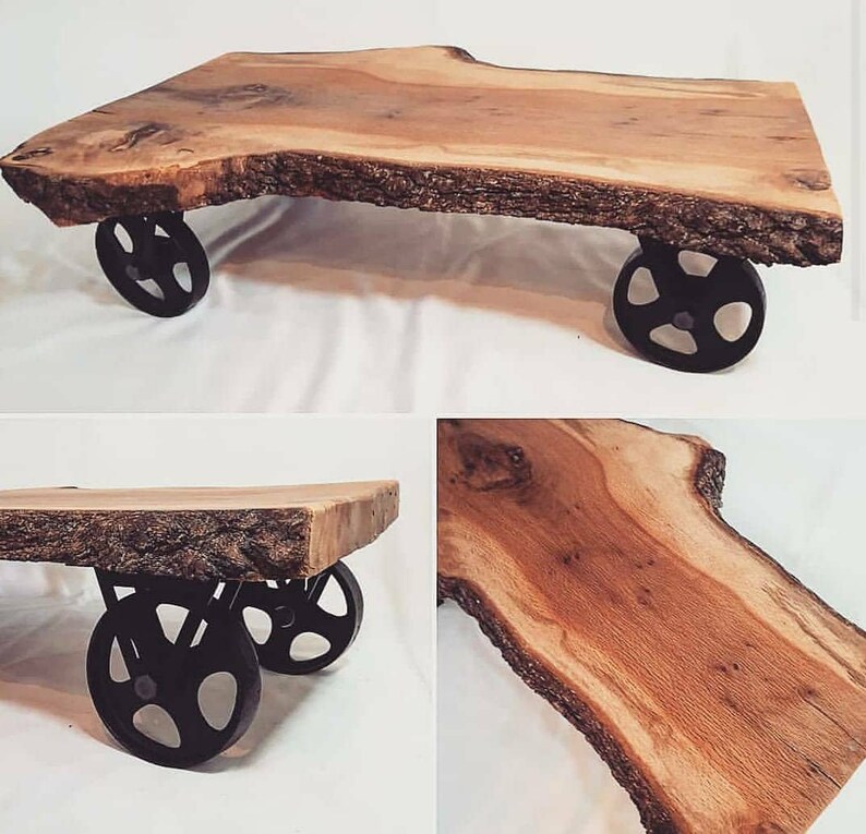 Set of 4 Table Casters Rustic Table Casters Retro Caster Etsy