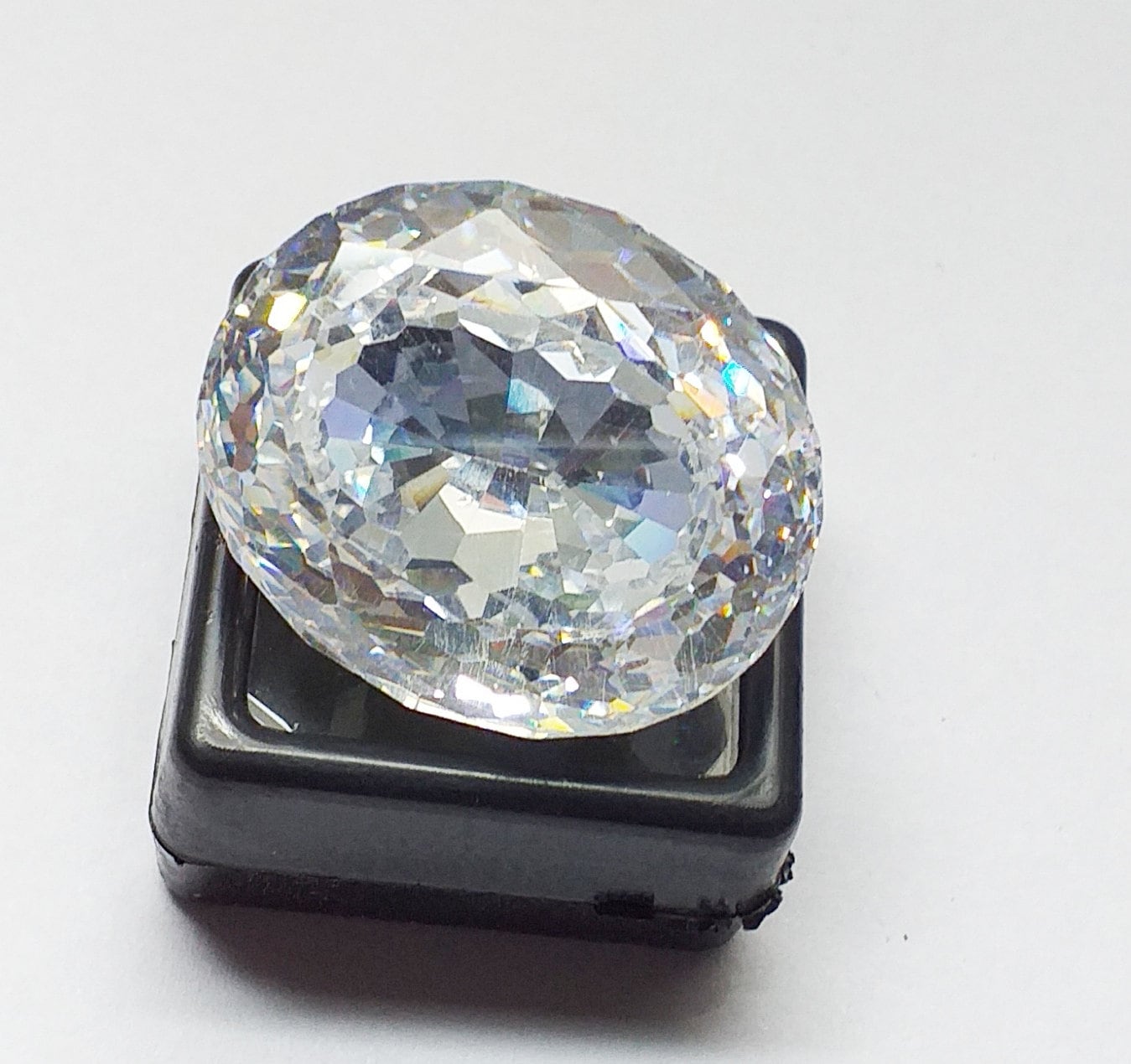 Natural White Zircon Oval Cut White Zircon Loose Gemstone Etsy UK