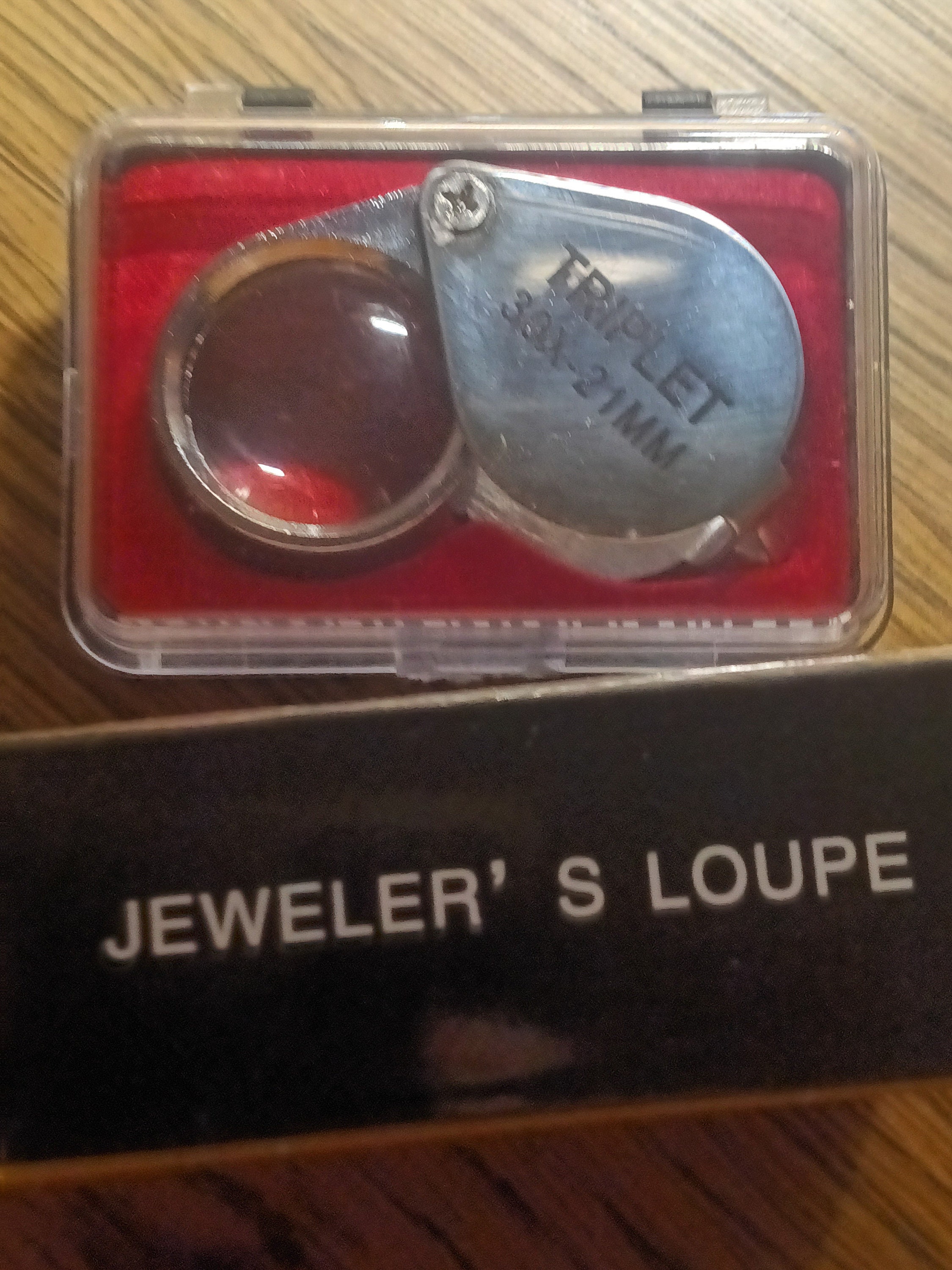 10x Black Hex Jewelry Loupe - SGELP-746.01