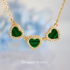 malachite necklace, malachite heart necklace, malachite jewelry, necklaces for women, bridesmaid gifts, perfect best friend gift