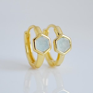 exquisite silver earrings with aquamarine stone, march birthstone earrings, jewelry for women, 18k gold plated earrings, silver 925