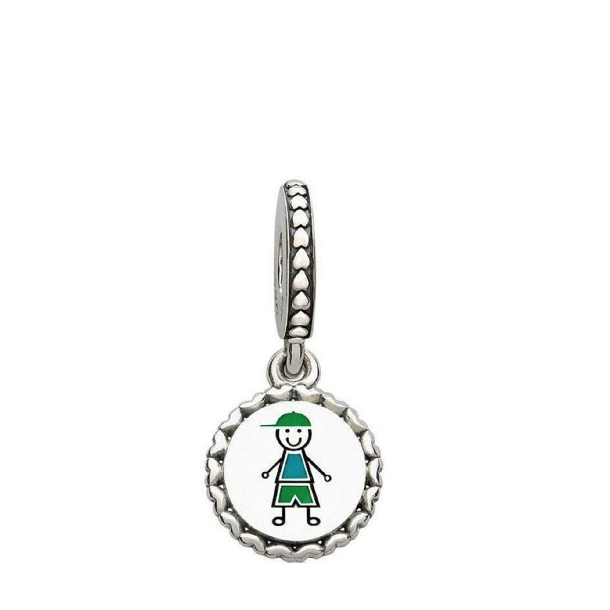 Boy Stick Figure Charm Charms for Bracelet Charms Fit on Etsy