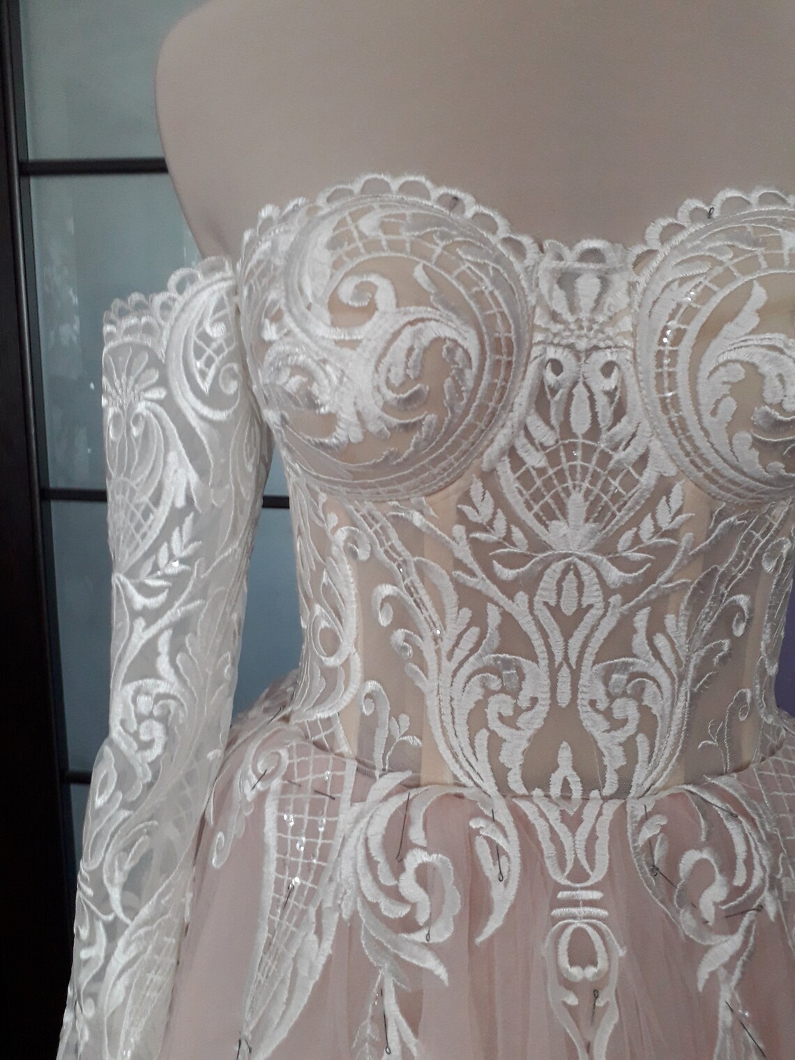 Detachable Lace Wedding Sleeves Removable Bridal Sleeves | Etsy