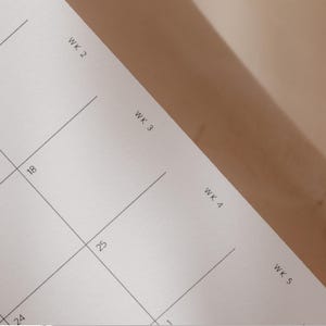 A5 Monthly Planner Inserts 2026 | Monthly Overview | Printable PDF ...