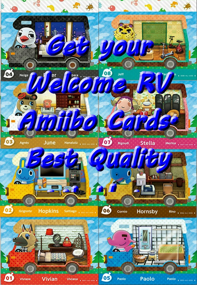 Animal Crossing New Horizons Amiibo Cards Maelle Bruce Etsy Animal Crossing New Horizons Amiibo Cards Maelle Bruce Etsy